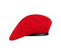 Beret Monty Baskenmütze - rot / S (54-55 cm)