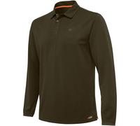 Beretta Langarm-Poloshirt Tech Corporate Green Moss (Größe: S) S grün