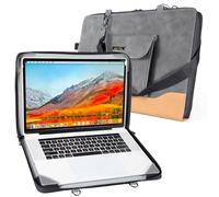 Berfea Schutzhülle für Dell 16 Zoll Laptop PC Pro Max 16, Pro 16 Plus, MC16250, PC16250, PC16255, PC16250, PB16255, DB16250, DB16255, DB06250, DC16251, DC16250 Sleeve Shoulder Bag
