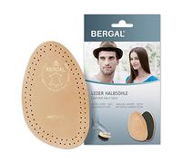Bergal Damen Leder Halbsohle aus naturbelassenem Leder mit Latexschaum und Aktivkohle. braun Gr. 37