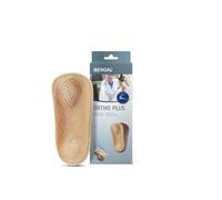 BERGAL Ortho Plus - Einlegesohlen - Unterstützendes Fußbett mit echtem Leder Damen Gr. 39