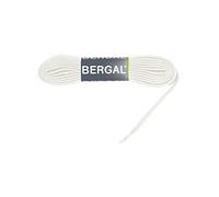 Bergal Sneaker Laces Schnürsenkel 10 mm breit verschiede Farben (140 cm, Weiß 001)