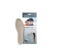 BERGAL Thermo Tec Wintersohle mit mehrfacher Kälteisolierung für Erwachsene und Kinder (Gr. 22-48) + Rema Einlagenbeutel (22, Beige)