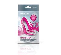 BERGAL Women's Invisible Cushioned Insoles for Damen Magic Step/Unsichtbare gepolsterte Einlegesohlen für High Heels, Transparent, Medium