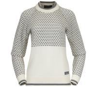 Bergans Alvdal Wool Damen Pullover weiss Größe XS Lifestyle Schnell trocknend Merinowolle