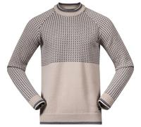 Bergans Herren Alvdal Wool Pullover (Größe L, beige)