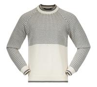 Bergans Men's Alvdal Wool Jumper Vanilla White/Solid Dark Grey XL