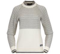 Bergans Alvdal Wool Jumper Women Vanilla White/Solid Dark Grey M