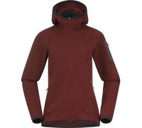 BERGANS Bergans Damen Kapuzensweat W KAMPHAUG KNITTED HOODIE (7904432) L Rot