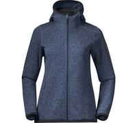 BERGANS Bergans Damen Kapuzensweat W KAMPHAUG KNITTED HOODIE (7904432) M Blau