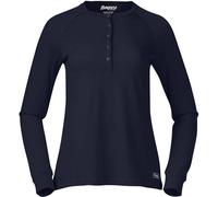 BERGANS Bergans Damen T-Shirt LYSEBUWOOLW HENLEY (7903562) XS Blau