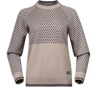 Bergans Damen Alvdal Wool Pullover (Größe XS, beige)