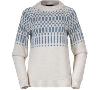 Bergans Damen Nordmarka Merino Pullover (Größe XS, weiss)