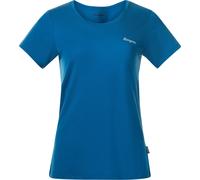 Bergans Damen Rabot Emblem Wool T-Shirt (Größe L, blau)