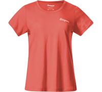 Bergans Damen Rabot Emblem Wool T-Shirt (Größe L, orange)