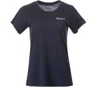 Bergans Damen Rabot Emblem Wool T-Shirt (Größe M, blau)