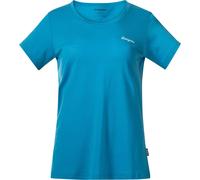 Bergans Damen Rabot Emblem Wool T-Shirt (Größe S, blau)