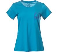 Bergans Damen Rabot Mount Wool T-Shirt (Größe XS, tuerkis)