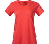 Bergans Vaagaa Adventure Merino Tee Women peachy red/granite blue mgv (25685) S
