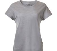 Bergans Damen Whenever Merino T-Shirt (Größe L, grau)