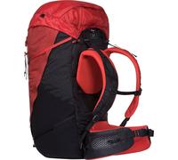 Bergans Helium V5 55 Rot, Herren Alpin- & Trekkingrucksäcke, Größe 55l - Farbe Red Sand - Black - Aluminium