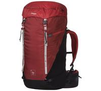 Bergans Helium V5 55 Rot, Herren Alpin- & Trekkingrucksäcke, Größe 55l - Farbe Red Sand - Black - Aluminium