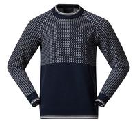 Bergans Herren Alvdal Wool Pullover (Größe L, blau)