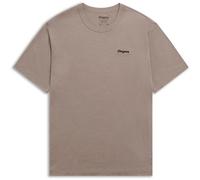 Bergans Herren Logo Merino T-Shirt (Größe M, beige)