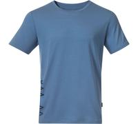 Bergans Herren Vaagaa Adventure Merino T-Shirt (Größe S, blau)