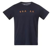 Bergans Herren Vaagaa Explore Merino T-Shirt, navy-faded orange missing, L
