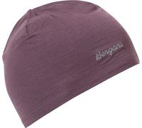 Bergans Juniors' Wool Beanie Dark Ruby Purple 50
