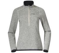 Bergans Kamphaug Knitted W Half Zip Damen Outerwear - Chalk Sand - L