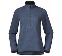 Bergans Kamphaug Knitted W Half Zip Damen Outerwear - Orion Blue - L