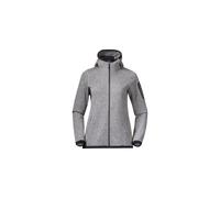 Bergans Kamphaug Knitted W Hoodie chalk sand (14194) S