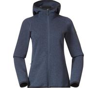 Bergans Kamphaug Knitted W Hoodie granite blue (24412) M
