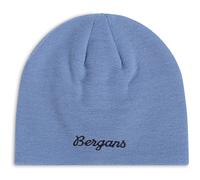 Bergans Kinder Storetind Fleece Lined Wool Mütze (Größe 54, blau)