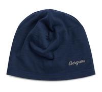 Bergans Wool Junior Beanie navy blue/solid grey (7599) 50