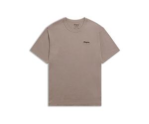 Bergans Logo Merino Tee Men Rock Taupe S