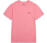 Bergans Damen Logo Merino T-Shirt (Größe L, rosa)