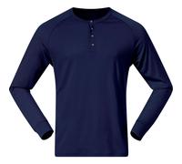 Bergans Lysebu Wool Henley Men navy blue (557) XL