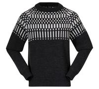 Bergans M Nordmarka Merino Jumper, Dark Shadow Grey - Aluminium / M, Herren Pullover