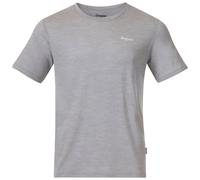 Bergans Herren Rabot Emblem Wool T-Shirt (Größe M, grau)
