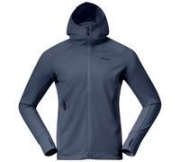Bergans M Rabot Merino Tech Midlayer Hoodie Herren Midlayer - Granite Blue - S
