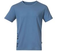 Bergans Herren Vaagaa Adventure Merino T-Shirt (Größe L, blau)