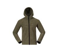 Bergans Vaagaa Merino Terry Midlayer Hoodie Men green mud (12731) L