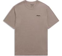 Bergans Logo Merino Tee Men rock taupe (22471) S