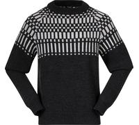 Bergans Men's Nordmarka Merino Jumper Dark Shadow Grey/Vanilla White XL