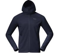 Bergans Men's Rabot Merino Tech Midlayer Hoodie Navy Blue L