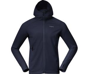 Bergans Men's Rabot Merino Tech Midlayer Hoodie Navy Blue S