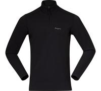 Bergans M Midtli Midlayer Half Zip, Black / S, Herren Midlayer